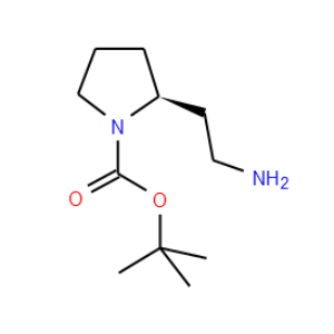 (S)-2-(Aminoethyl)-1-N-Boc-pyrrolidine - Click Image to Close