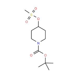 1-Boc-4-methanesulfonyloxypiperidine - Click Image to Close