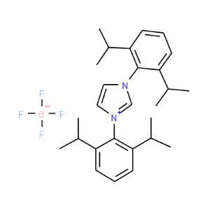 1,3-Bis(2,6-diisopropylphenyl)-1H-imidazol-3-ium tetrafluoroborate - Click Image to Close