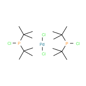 Dichlorobis(chlorodi-?tert-?butylphosphine)palladium(II)