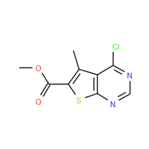 Methyl 4-chloro-5-methyl-thieno[2,3-d]pyrimidine-6-carboxylate - Click Image to Close