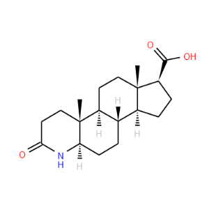 3-Oxo-4-aza-5-alpha-androstane-17beta-carboxylic acid