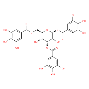 1,3,6-Trigalloylglucose - Click Image to Close