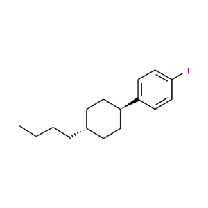 1-(trans-4-N-Butylcyclohexyl)-4-iodobenzene