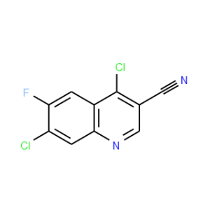4,7-Dichloro-6-fluoro-quinoline-3-carbonitrile - Click Image to Close
