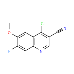 4-Chloro-7-fluoro-6-methoxy-quinoline-3-carbonitrile - Click Image to Close