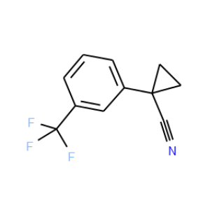 1-(3-(Trifluoromethyl)phenyl)cyclopropanecarbonitrile