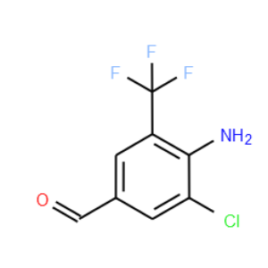 4-Amino-3-chloro-5-(trifluoromethyl)benzaldehyde - Click Image to Close
