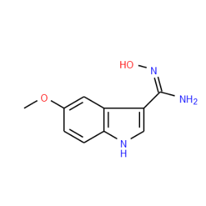 N-hydroxy-5-methoxy-1H-indole-3-carboximidamide