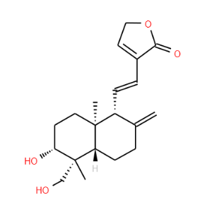 14-Deoxy-11,12-didehydroandrographolide - Click Image to Close
