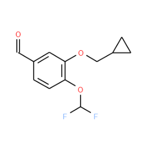 4-(Difluoromethoxy)-3-(cyclopropylmethoxy)-benzaldehyde - Click Image to Close