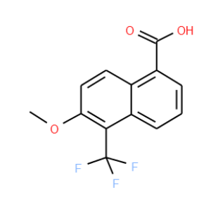 6-Methoxy-5-(trifluoromethyl)-1-naphthoic acid - Click Image to Close