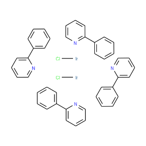 Tetrakis(2-phenylpyridine-C2,N')(u-dichloro)diiridium(III) - Click Image to Close