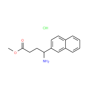 4-Amino-4-naphthalen-2-yl-butyric acid methyl ester hydrochloride - Click Image to Close