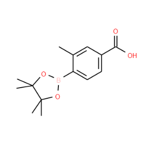 3-Methyl-4-(4,4,5,5-tetramethyl-1,3,2-dioxaborolan-2-yl)benzoic acid - Click Image to Close