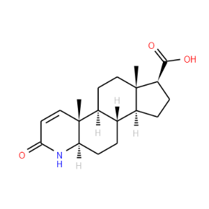 4-Aza-5a-androstan-1-ene-3-one-17b-carboxylic acid - Click Image to Close
