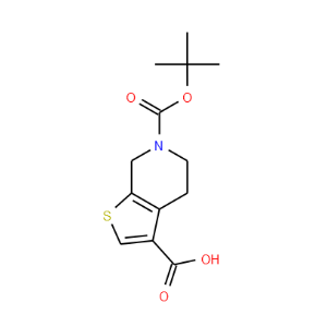 4,7-Dihydro-5H-thieno[2,3-c]pyridine-3,6-dicarboxylic acid 6-tert-butyl ester - Click Image to Close