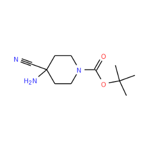 Tert-butyl 4-amino-4-cyanopiperidine-1-carboxylate - Click Image to Close