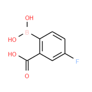 2-Borono-5-fluorobenzoic acid