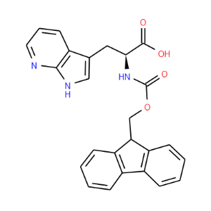 N-[(9H-Fluoren-9-ylmethoxy)carbonyl]-3-(1H-pyrrolo[2,3-b]pyridin-3-yl)-L-alanine - Click Image to Close