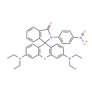 3',6'-Bis(diethylamino)-2-(4-nitrophenyl)spiro[isoindole-1,9'-xanthene]-3-one - Click Image to Close
