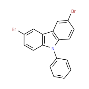 3,6-Dibromo-9-phenylcarbazole - Click Image to Close