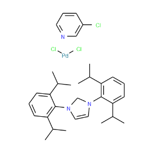 [1,3-Bis(2,6-Diisopropylphenyl)imidazol-2-ylidene](3-chloropyridyl)palladium(II) dichloride