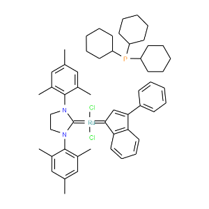 Tricyclohexylphosphine[3-phenyl-1H-inden-1-ylidene