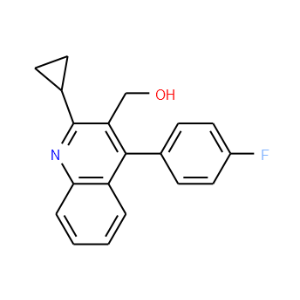 2-Cyclopropyl-4-(4-fluorophenyl)-quinolyl-3-methanol - Click Image to Close