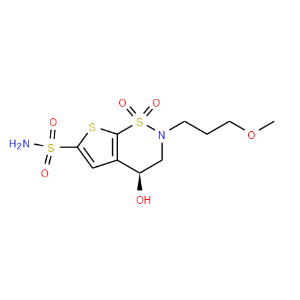 4-Hydroxy-2-(3-methoxypropyl)-3,4-dihydro-2H-thieno[3,2-e][1,2]thiazine-6-sulfonamide 1,1-dioxide