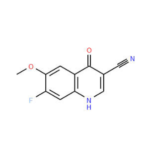 7-Fluoro-6-methoxy-4-oxo-1,4-dihydroquinoline-3-carbonitrile - Click Image to Close