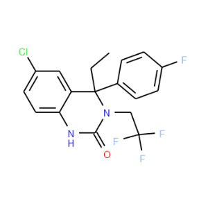 2(1H)-Quinazolinone,6-chloro-4-ethyl-4-(4-fluorophenyl)-3,4-dihydro-3-(2,2,2-trifluoroethyl)-