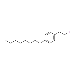 1-(2-Iodoethyl)-4-octylbenzene