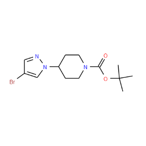 4-(4-Bromopyrazol-1-yl)piperidine-1-carboxylic acid tert-butyl ester - Click Image to Close