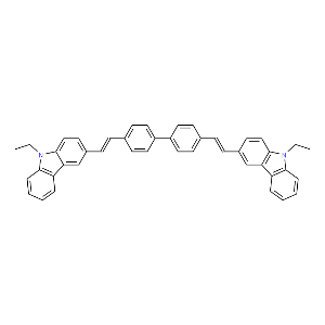 4,4'-bis(9-ethyl-3-carbazovinylene)-1,1'-biphenyl