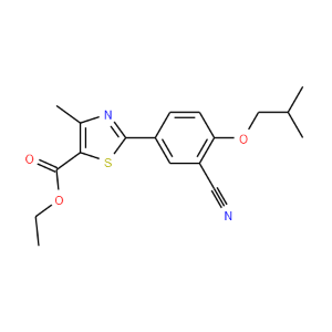 Ethyl 2-(3-cyano-4-isobutoxyphenyl)-4-methyl-5-thiazolecarboxylate - Click Image to Close