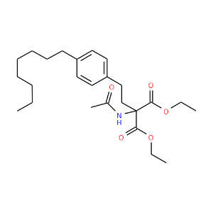 Diethyl 2-acetamido-2-(4-octylphenethyl)malonate - Click Image to Close
