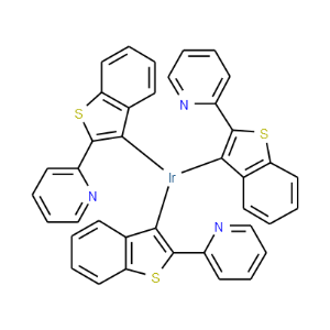 Tris(2-(benzo[b]thiophen-2-yl)pyridineiridium(III)