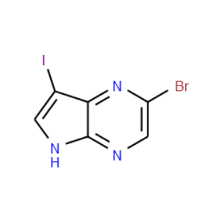5H-Pyrrolo[2,3-b]pyrazine,2-bromo-7-iodo-(Related Reference)