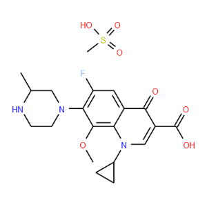 Gatifloxacin Mesylate - Click Image to Close