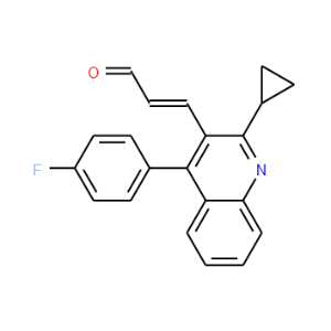 3-[2-Cyclopropyl-4-(4-fluorophenyl)-3-quinolinyl-2-propenal