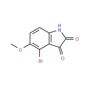 4-Bromo-5-methoxyindoline-2,3-dione - Click Image to Close