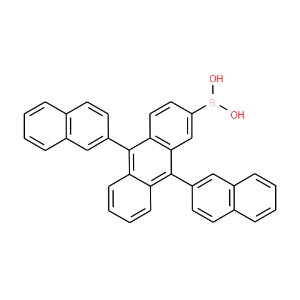 9,10-Bis(2-naphthyl)anthracene-2-ylboronic acid - Click Image to Close