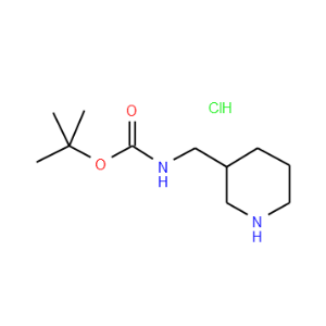 2-Methyl-2-propanyl (3-piperidinylmethyl)carbamate hydrochloride (1:1)