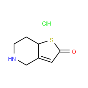 5,6,7,7a-Tetrahydrothieno[3,2-c]pyridine-2(4H)-one hydrochloride - Click Image to Close