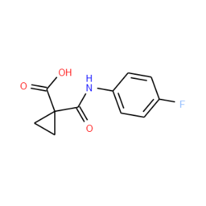 1-(4-Fluorophenylcarbamoyl)cyclopropanecarboxylic acid - Click Image to Close