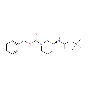 Benzyl (3S)-3-({[(2-methyl-2-propanyl)oxy]carbonyl}amino)-1-piperidinecarboxylate
