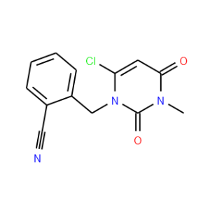 2-[(6-Chloro-3,4-dihydro-3-methyl-2,4-dioxo-1(2H)-pyrimidinyl)methyl]benzonitrile
