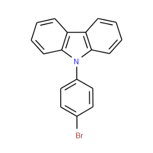 (9-(4-Bromophenyl))-9H-carbazole - Click Image to Close