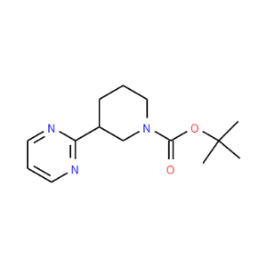 3-(2-Pyrimidinyl)-1-piperidinecarboxylic acid 1,1 -dimethylethyl ester